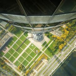 Останкинская башня-центр российского телевидения, символ Москвы: подъем на скоростном лифте на смотровую площадку +ВДНХ