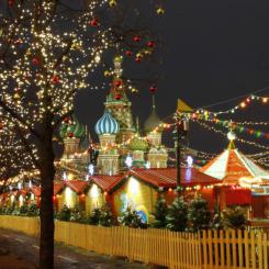  РОЖДЕСТВО В МОСКВЕ. Праздничная вечерняя экскурсия по Москве.