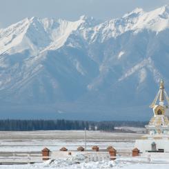 Увлекательный зимний тур на Байкал! Кристально чистый байкальский лед и голубые торосы. Уникальная Бурятия